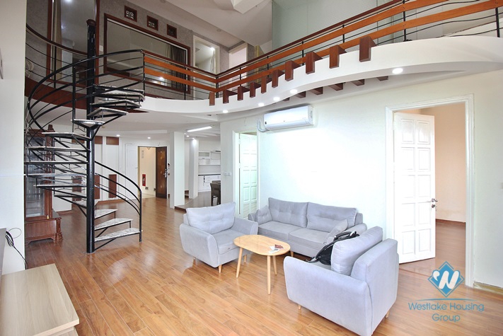 Two-floor apartment with four bedrooms in Ciputra, Tay Ho, Hanoi